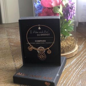 Alex And Ani 🧡Compass Expandable Bangle Bracelet